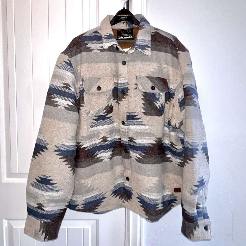 Jachs New York Men's Wool Blend Sherpa Lined Wool Blend Jacket - XXL