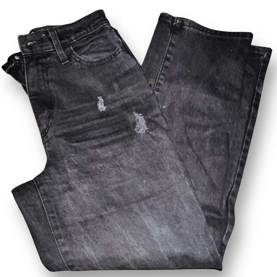 Universal Thread Vintage Straight Black Jeans - Size 2 (26 Long)