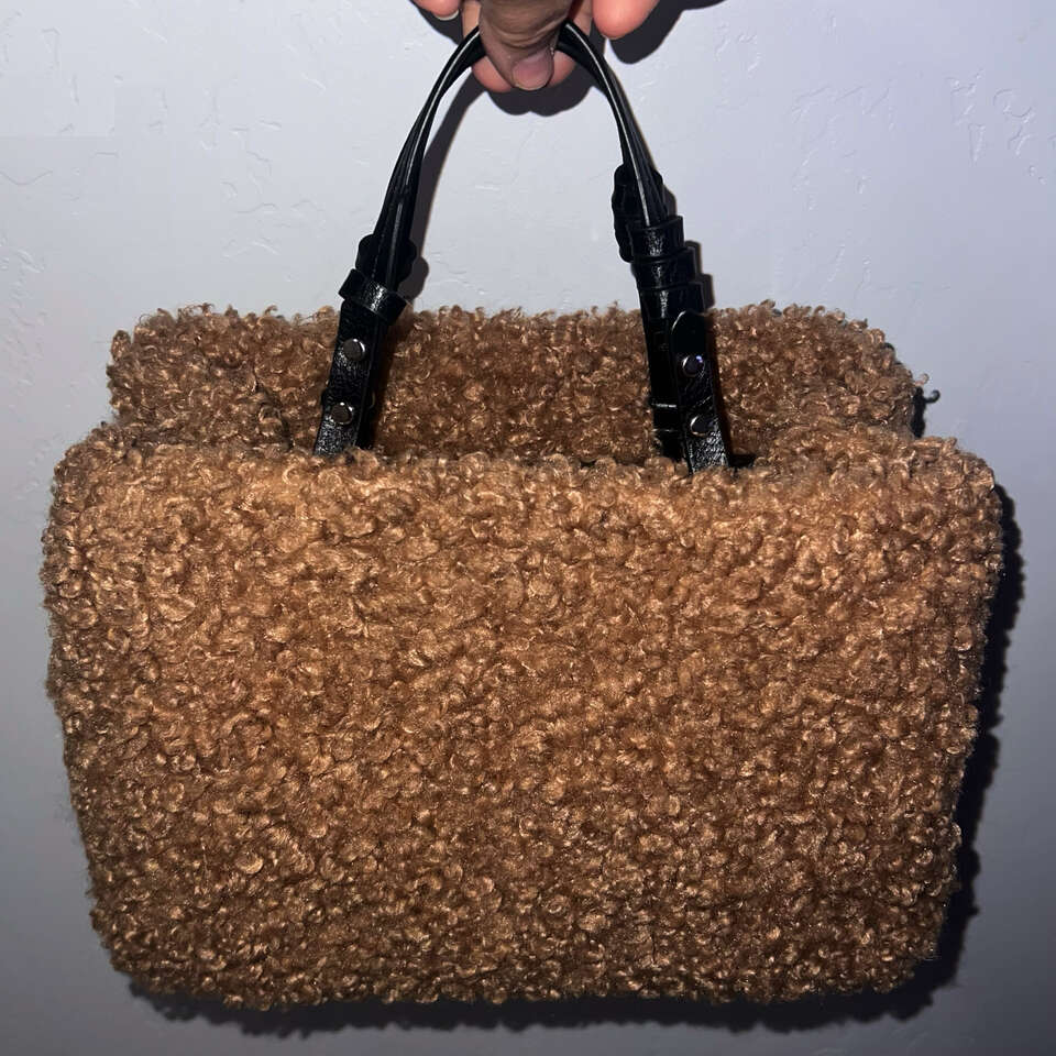 RARE Zara Teddy Bag AS SEEN ON EMILY IN PARIS