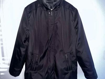 Jones New York Faux Fur Removable Lining Coat - Men's Large