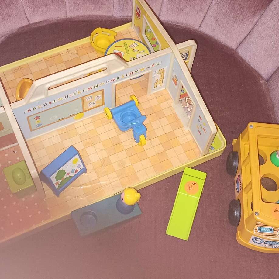 Vintage Fisher Price Little People Nursery