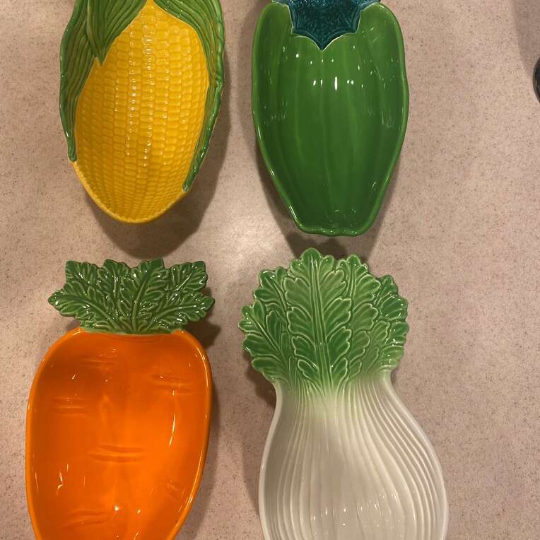 Darling Glass Vegetable Dishes