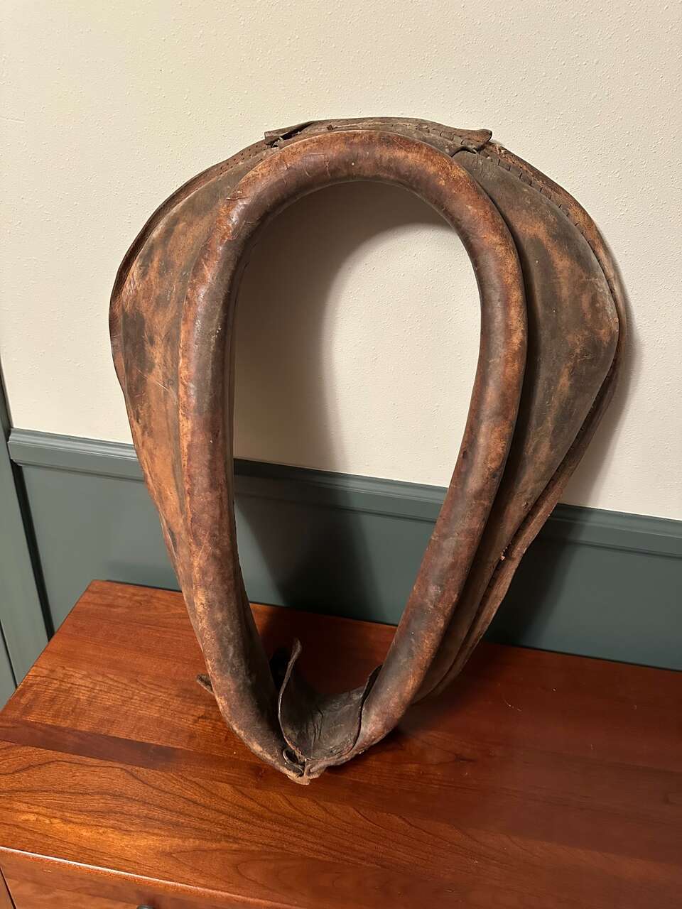 Vintage Leather Horse Collar
