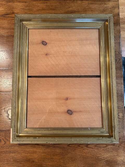 Antique gold leaf frame (150 years old)