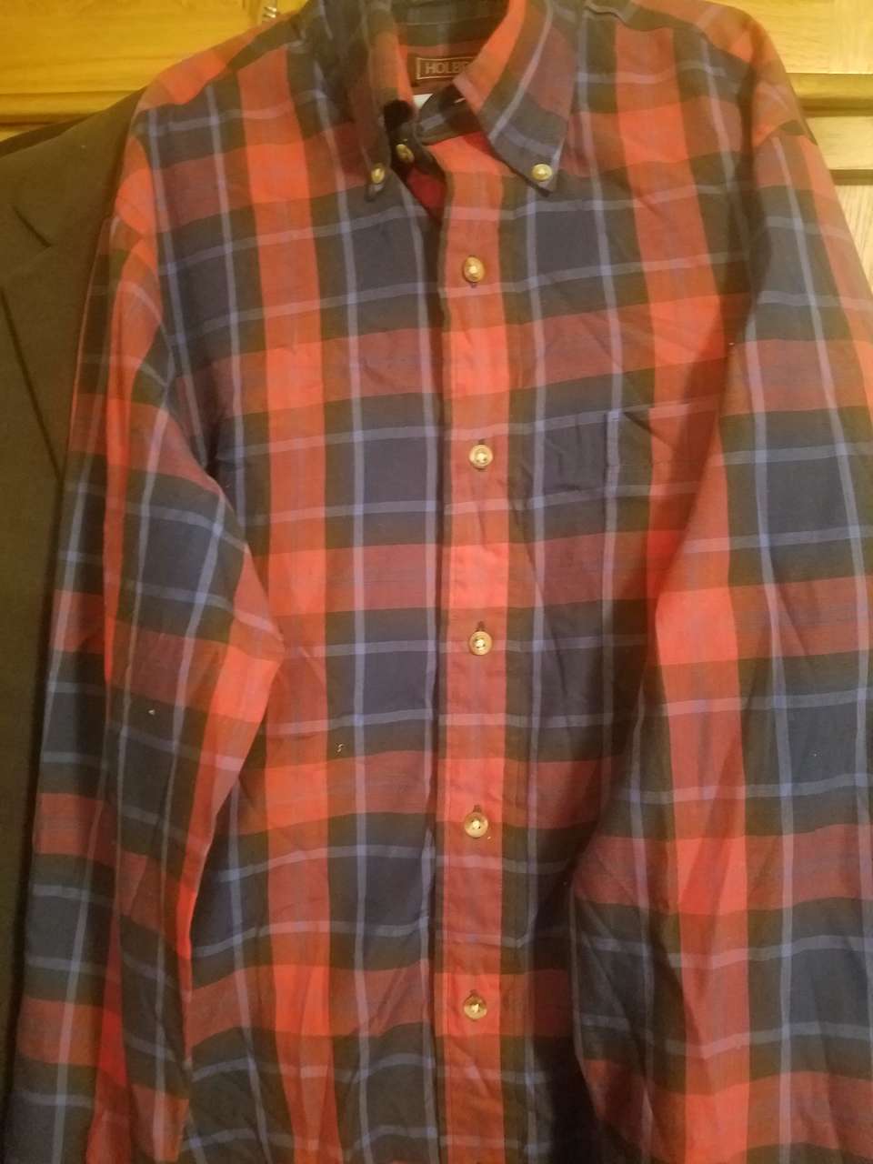 Holbrock Men's Shirt/Small/ NEW. Never worn/Long sleeve/Button down collar. NEW.