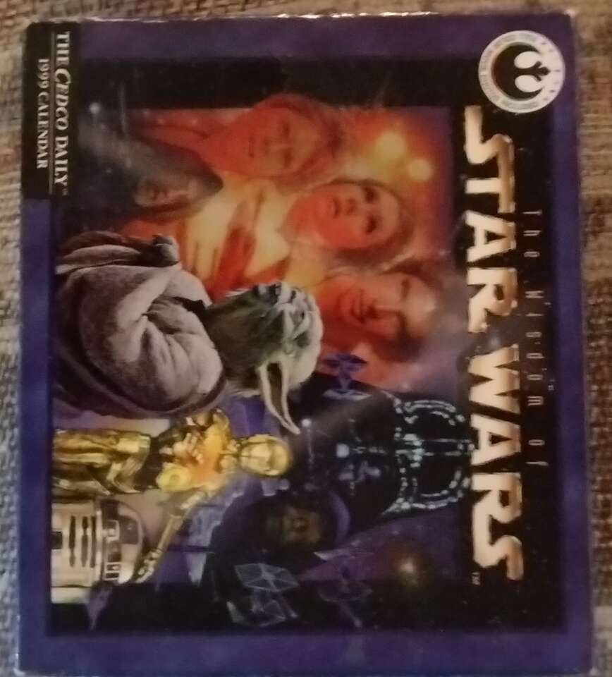 Star Wars 1999 Calendar New