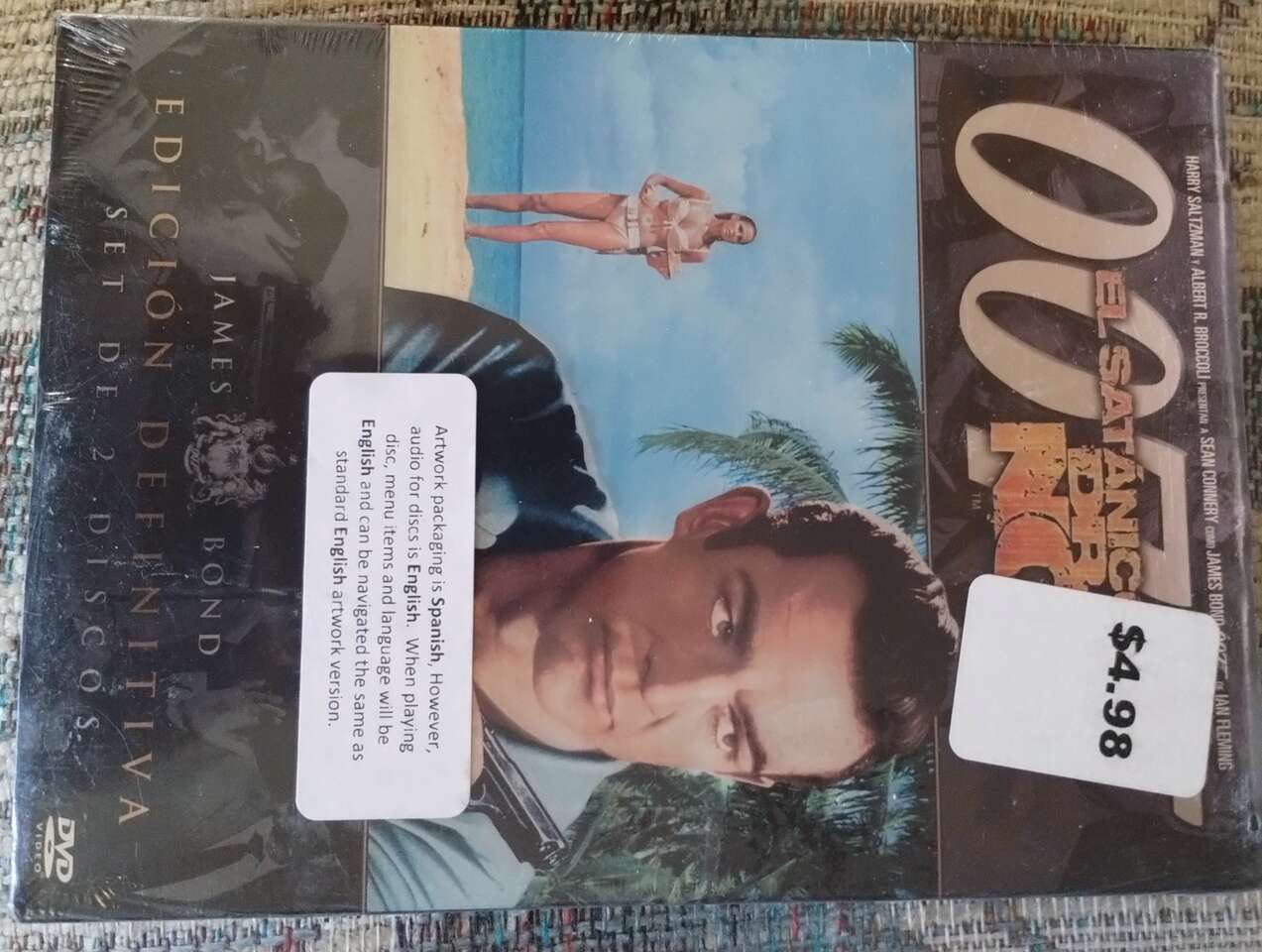 James Bond Dr. No DVD New.