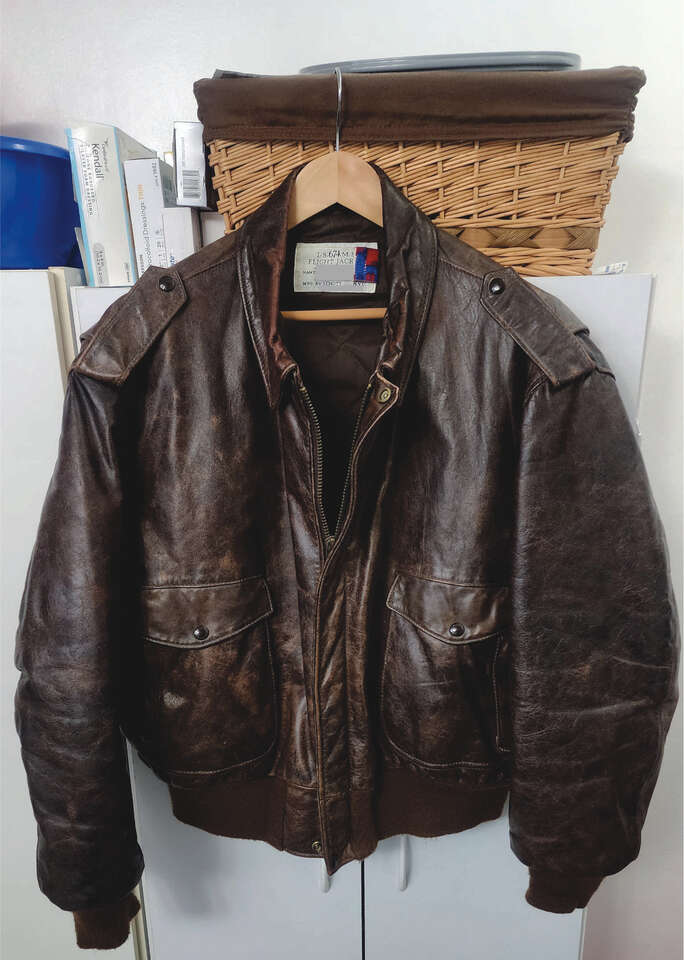 Leather Flight Jacket