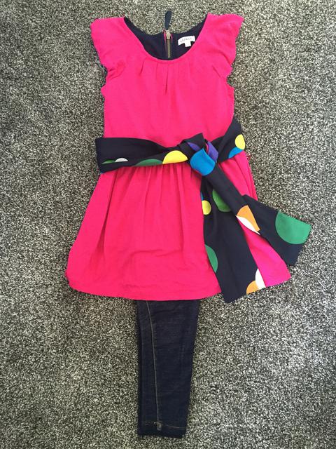 FabKids Size XS (3) Girl's Outfit