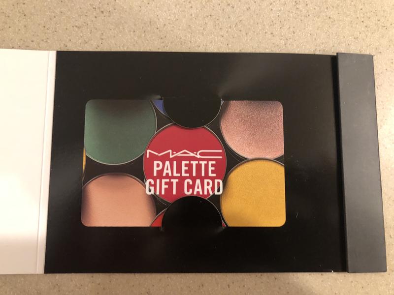 NEW! MAC Make-Up Gift Card