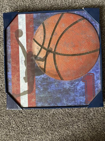 NEW! Basketball Wall Art