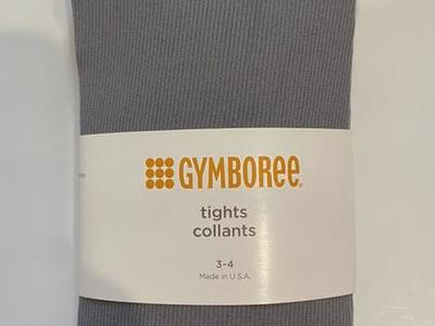 NEW! Gymboree Gray Tights In Size 3-4 Years