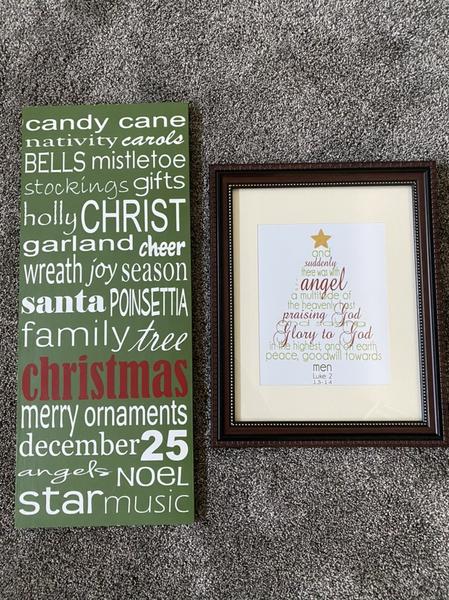 Christmas Decorations/Wall Art