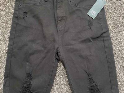 NEW! Women's Black Jean Shorts