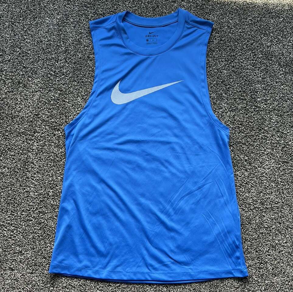 Nike Women's Blue Tank Top- Size XS