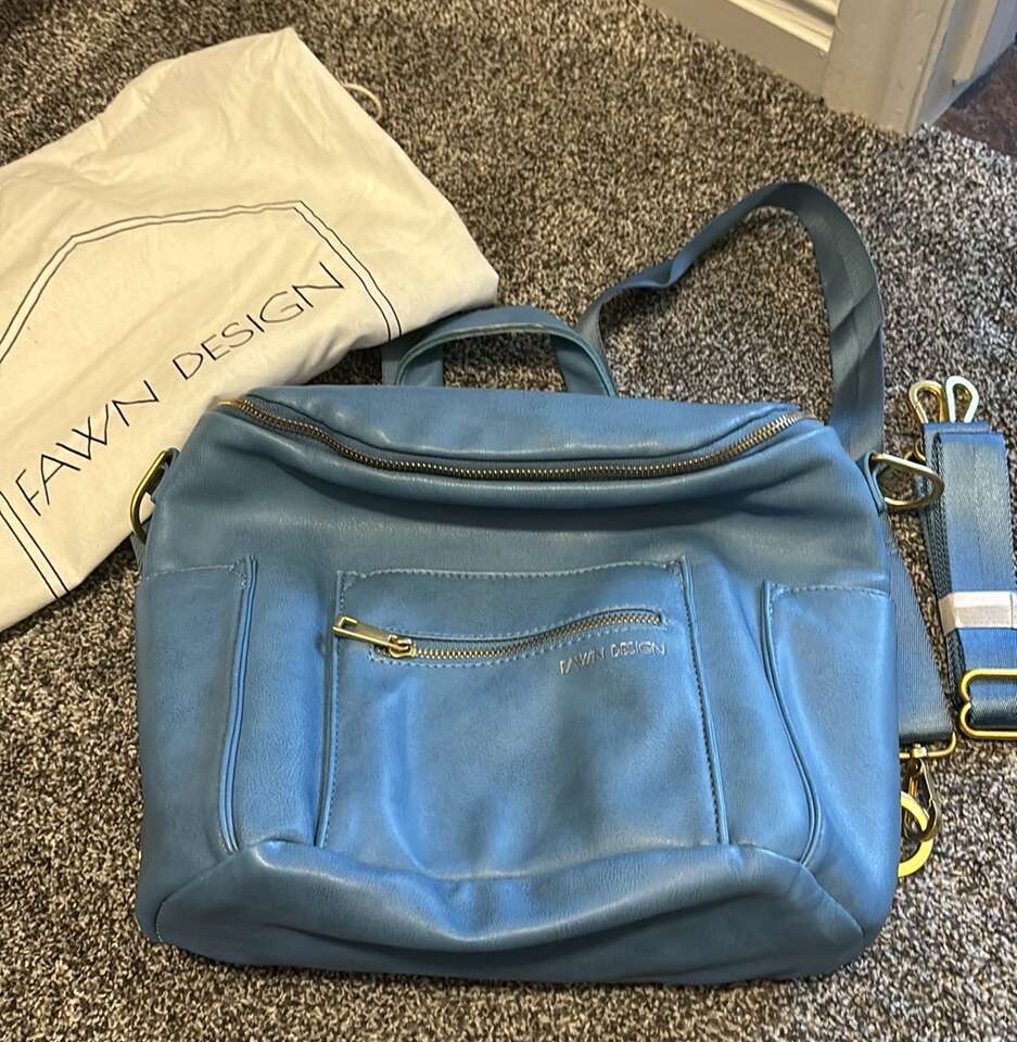 Fawn Design Mini 2.0 Bag- Limited Edition Bluebell