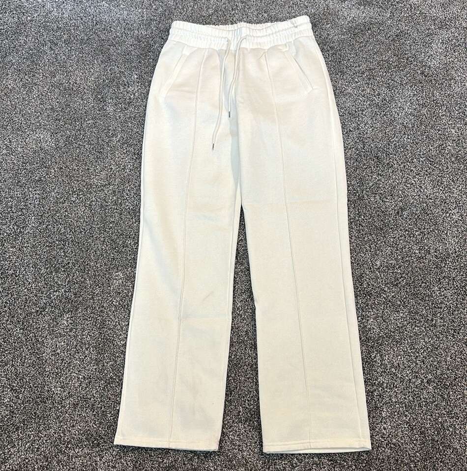 NEW! Bohme Straight Leg Cream Sweatpants- Size M