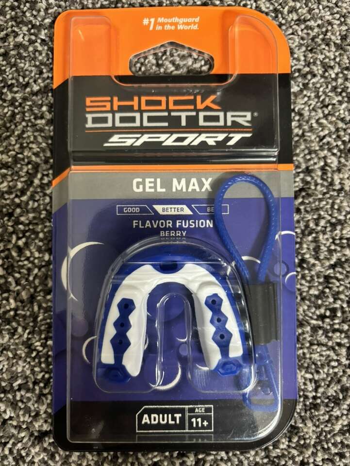 NEW! Shock Doctor Sport Gel Max Mouth Guard
