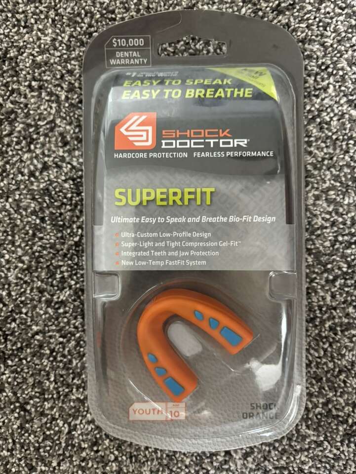 NEW! Shock Doctor Superfit Mouth Guard