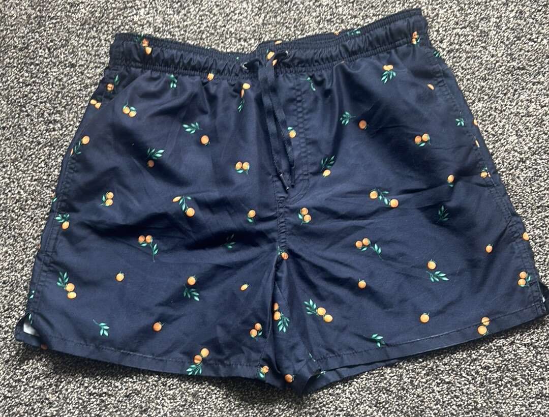 Old Navy Men's Navy Blue Swimsuit- S