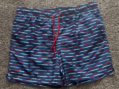 NEW! Men's Striped Americana/4th of July Swimsuit
