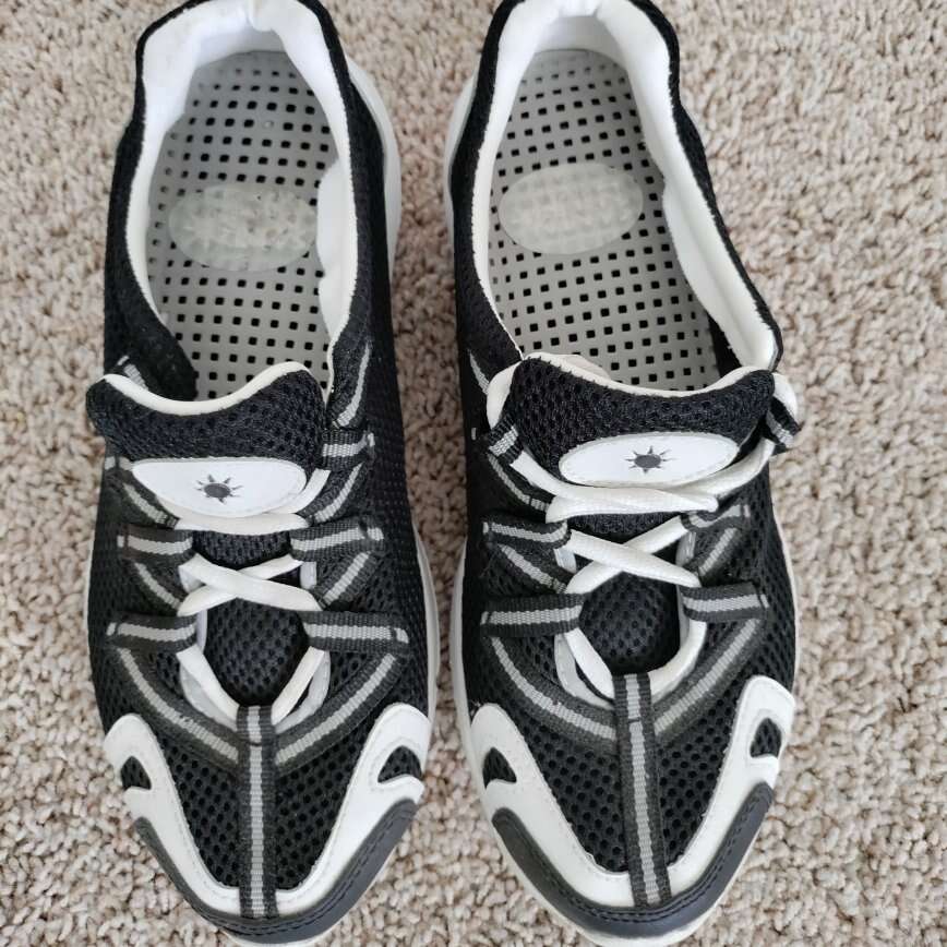 Black and White Shoes