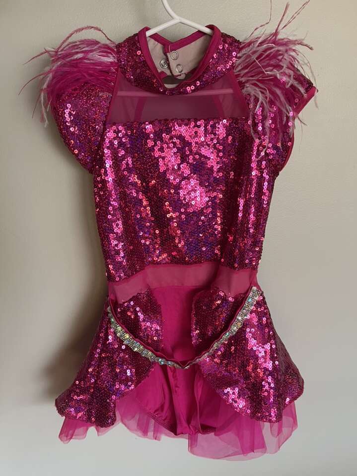 Darling Sparkling Pink Costume Size Medium