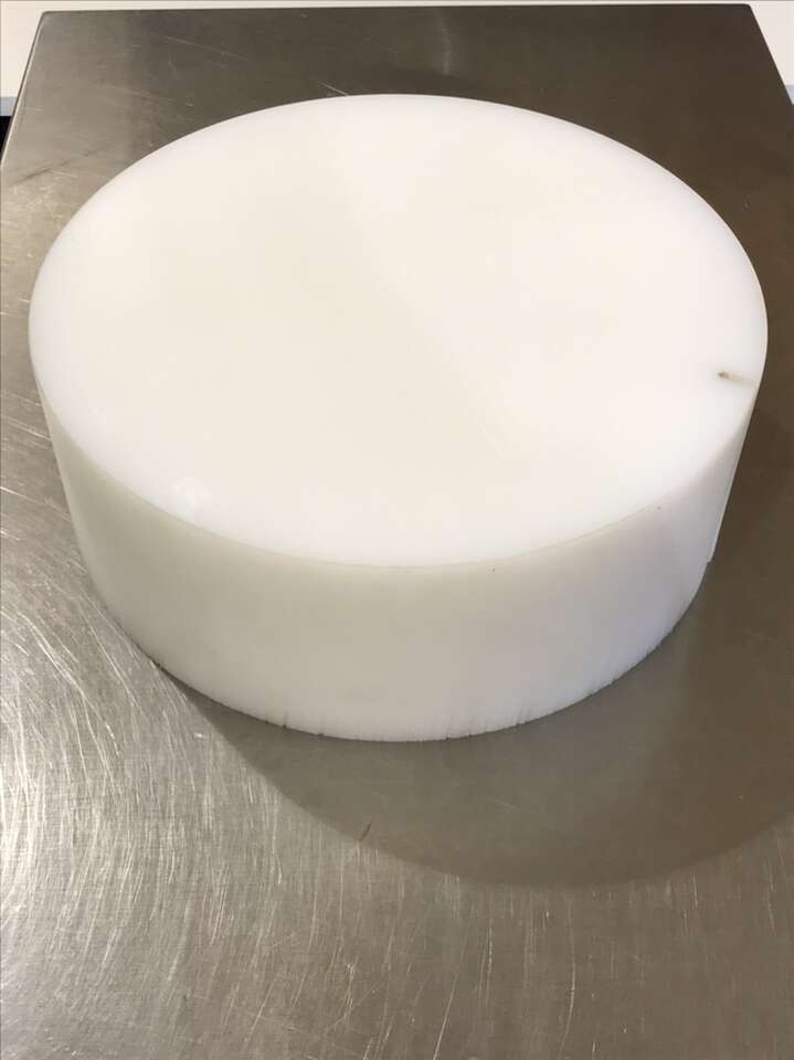 Tivar UHMW PE Natural White Sheet 5 X 14 Dia