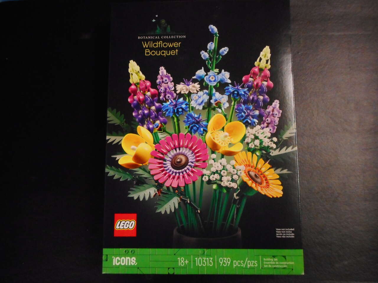LEGO Wildflower Bouquet (set #10313), brand new and unopened