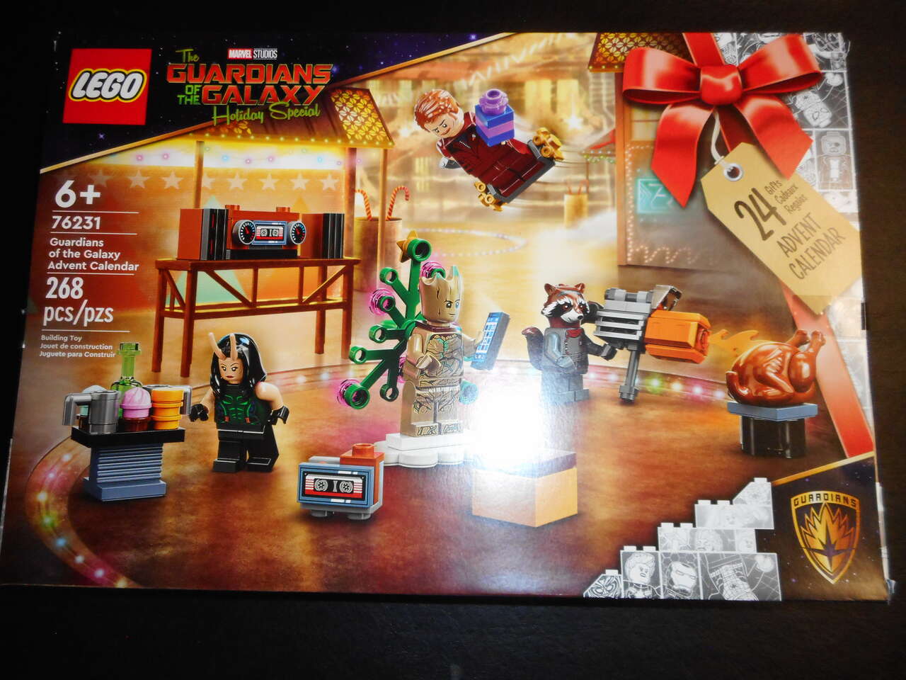LEGO Marvel "Guardians of the Galaxy Holiday Special" Advent Calendar (set #76231), brand new and unopened
