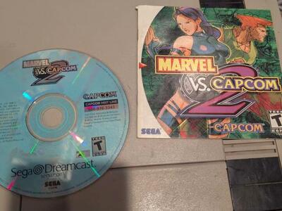 Marvel vs Capcom 2 - Sega Dreamcast With Manual