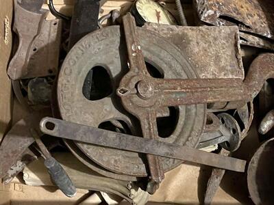 Antique cast iron items