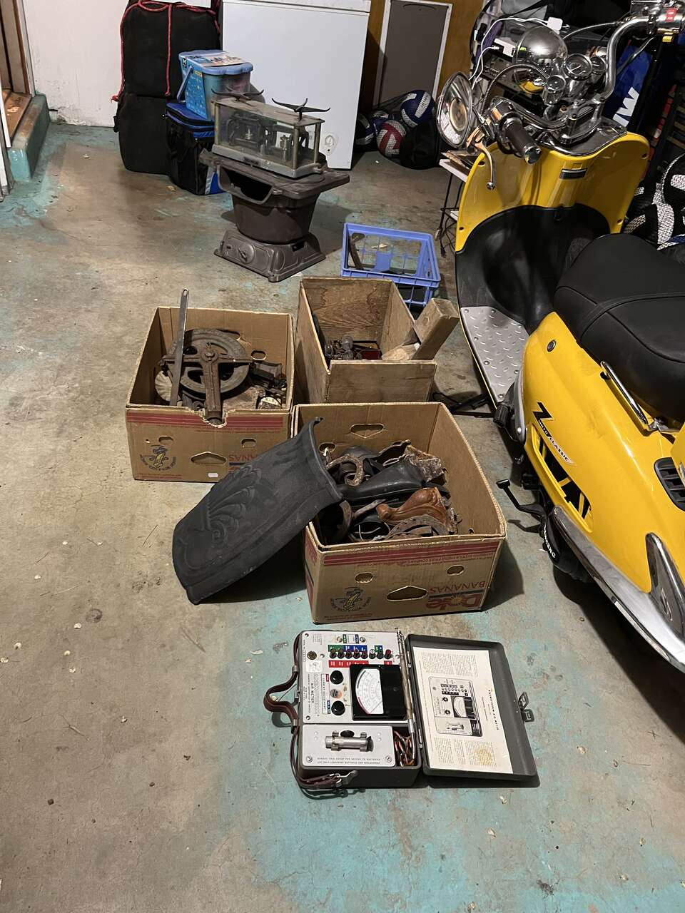 Antique cast iron items