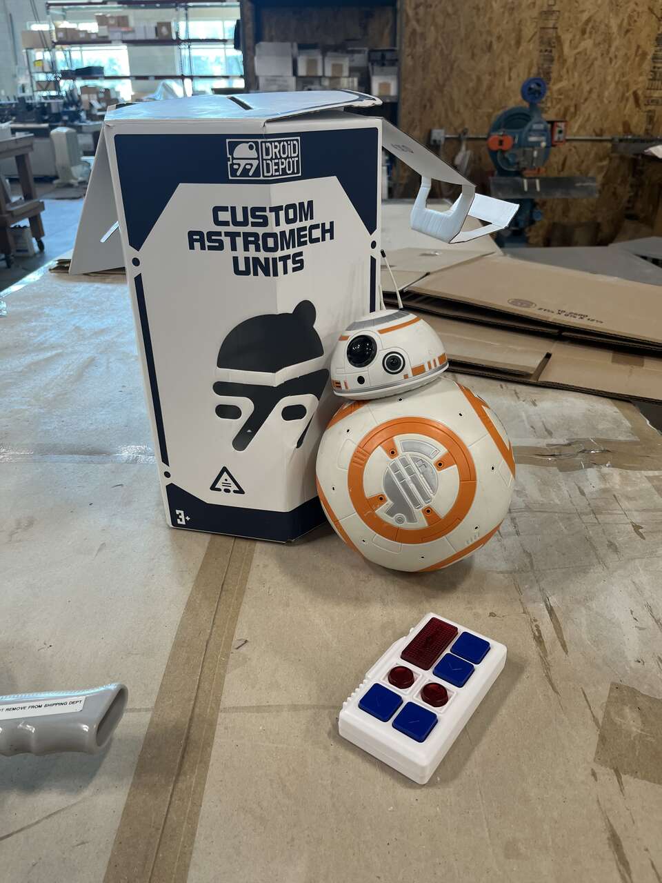 Custom astromech droid until
