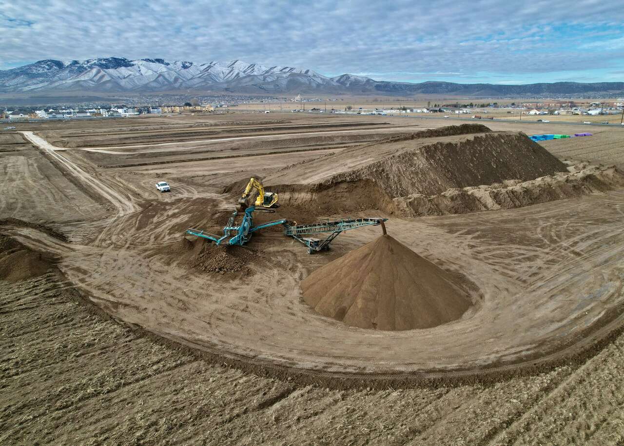 Beautiful screened topsoil