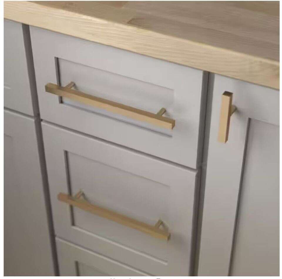 Liberty Square Bar 6-5/16 in. (160 mm) Champagne Bronze Cabinet Pull (12-Pack)