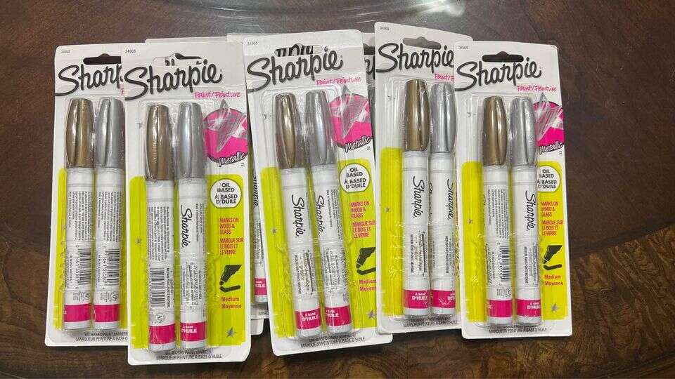 3x2pks SHARPIE Oil-Based Paint Markers