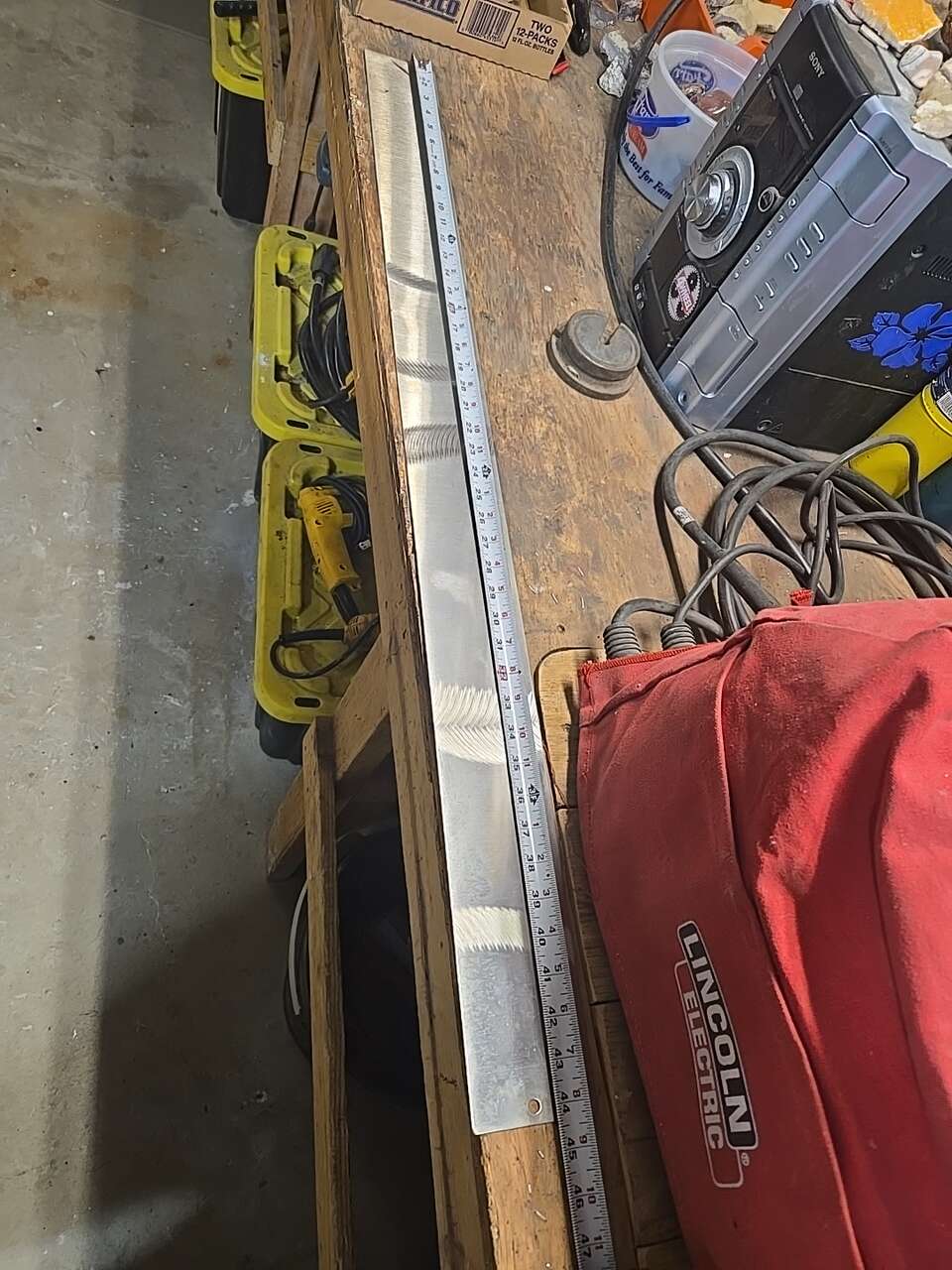 16ga 304 Stainless Steel Sheet Plate stock 3.50" x 44.50"