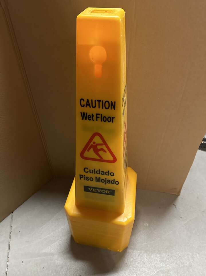 Caution Wet Floor Safety Cones -new