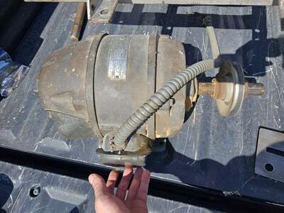 Huge single phase motor