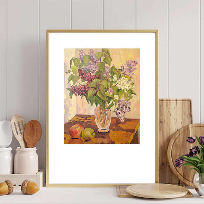 "Lilacs from the Garden" Fine Art Print