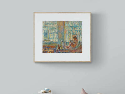 "In Her World of Pure Imagination" Fine Art Print