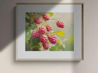 "Raspberry" Fine Art Print