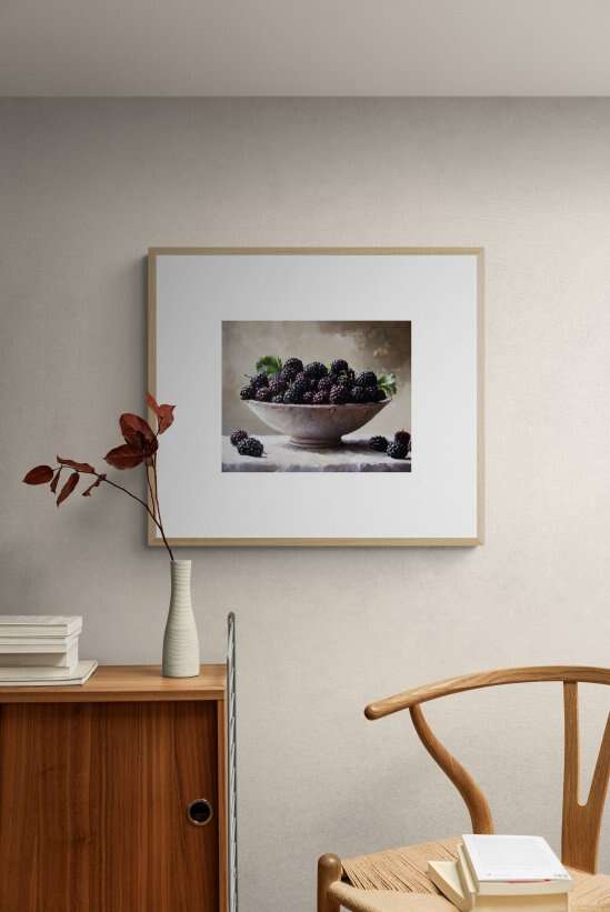 "Blackberries" Fine Art Print
