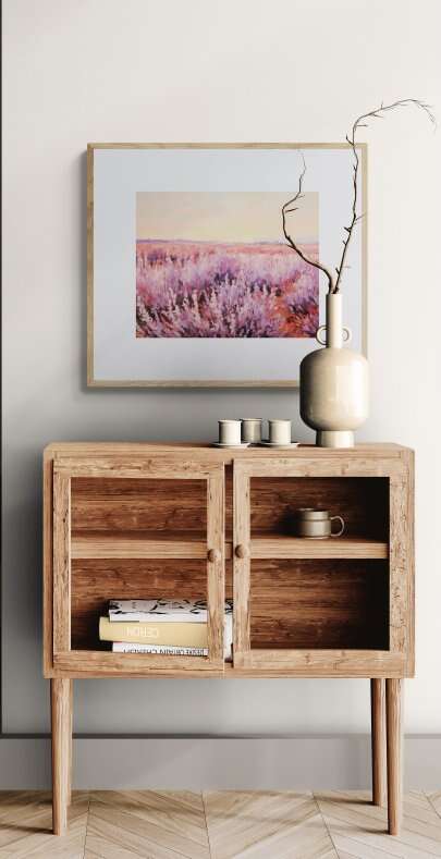 "Millville Lavender Fields" Fine Art Print