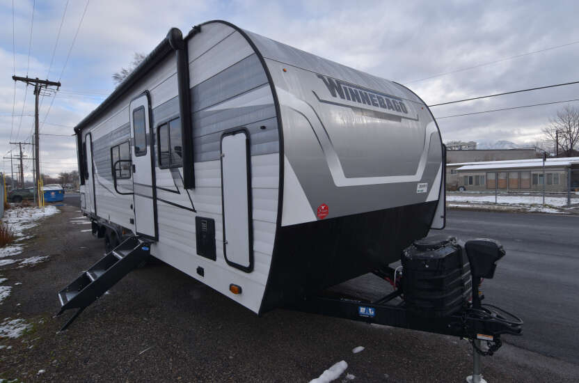 2024 Winnebago Access 28FK Rear Bedroom Two Entry Doors U-Shaped Dinette Walk Thru Bath