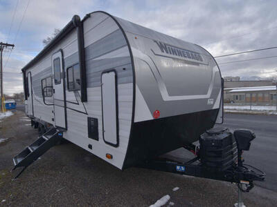 2024 Winnebago Access 28FK Rear Bedroom Two Entry Doors U-Shaped Dinette Walk Thru Bath