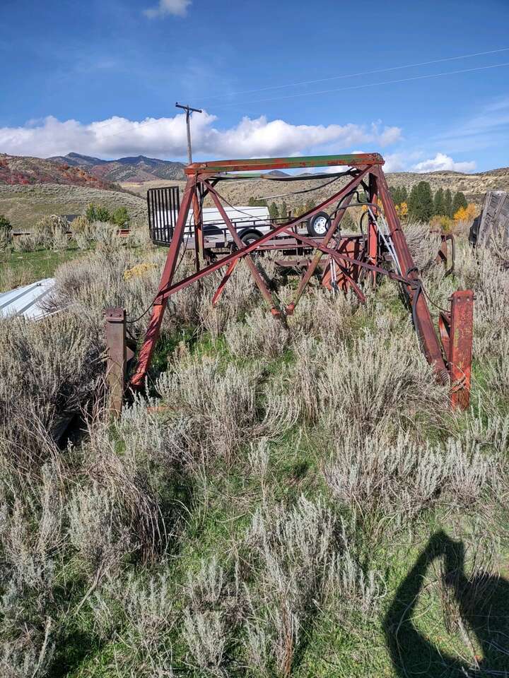 Farm hand frame and Basket
