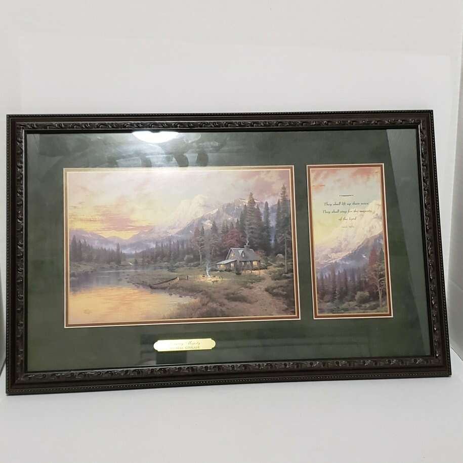Thomas Kinkade Accent Prints w/Certificate
