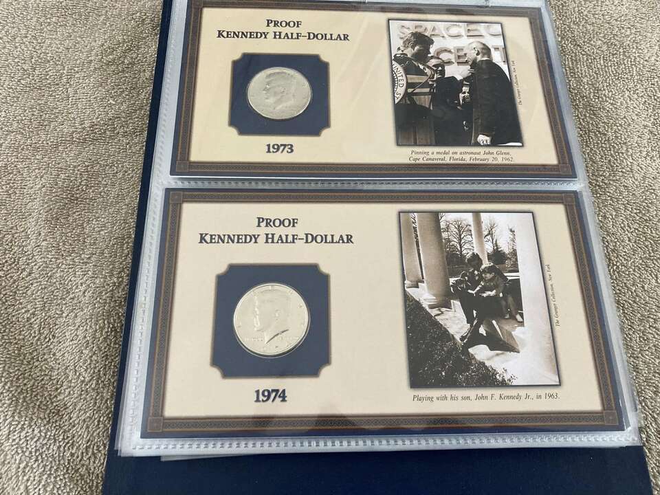 Kennedy Proof half dollar set 1971-1993